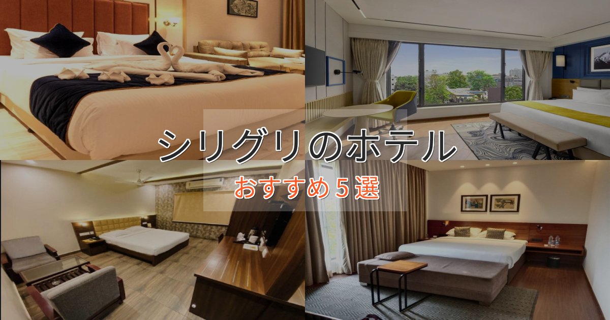 モダンラグジュアリーシリグリのおもてなしホテル5選【サービス重視】